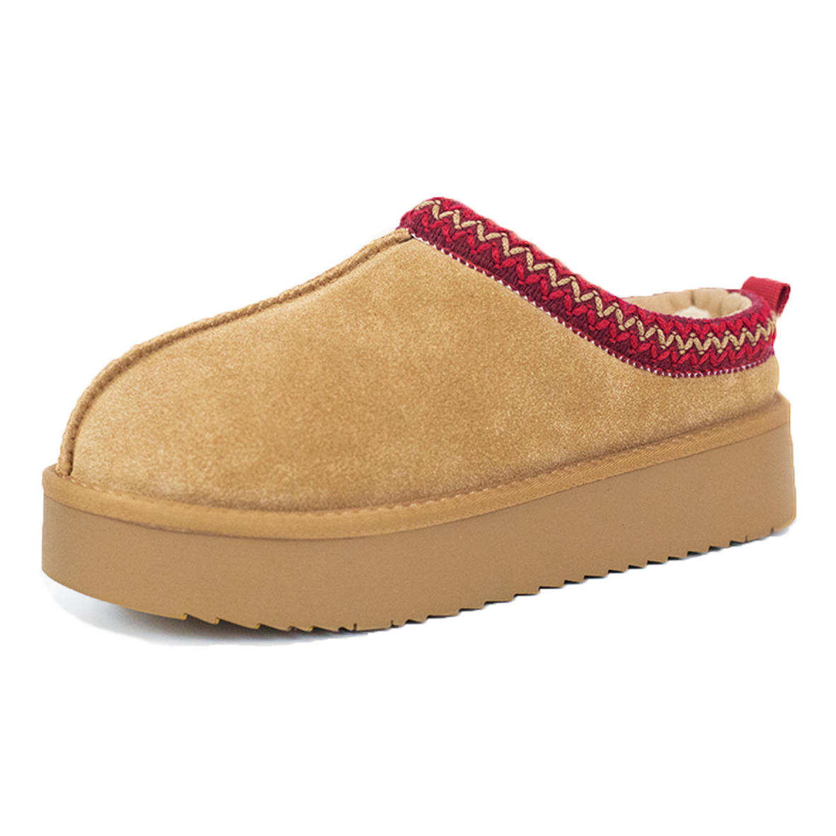 TERO WarmTeddy Premium Fluffy Lined Suede Slippers (Copy)