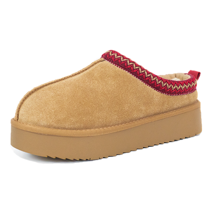TERO WarmTeddy Premium Fluffy Lined Suede Slippers (Copy)