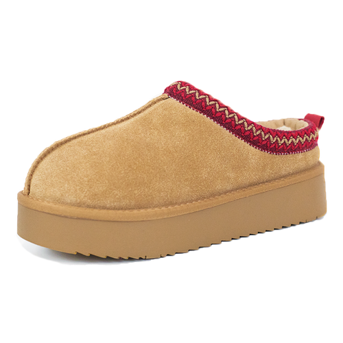 TERO WarmTeddy Premium Fluffy Lined Suede Slippers (Copy)