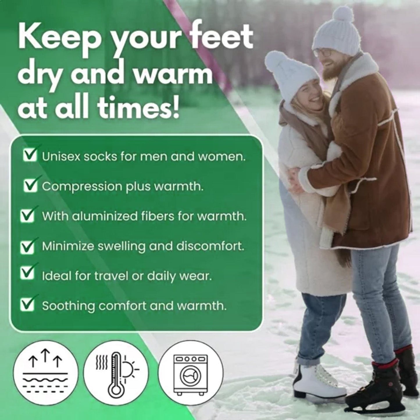 TERO Winter Insulated Socks