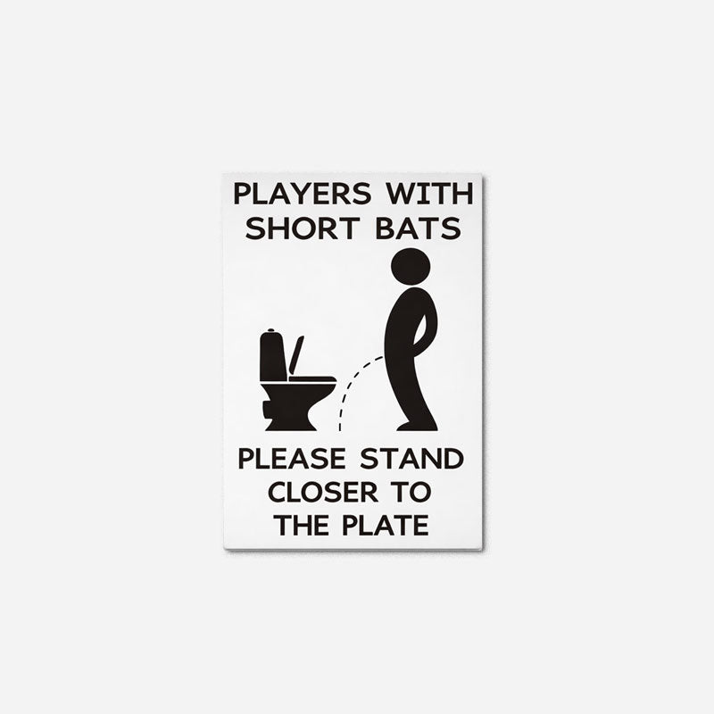 Parody Restroom Signs