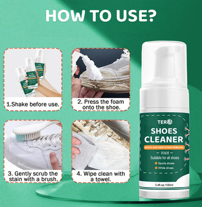 TERO Premium Foam Shoe Cleaner